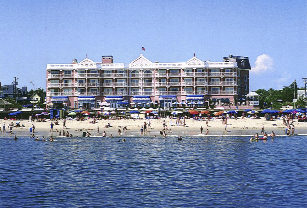 Boardwalk Plaza oceanfront view from the ocean