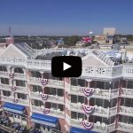 Boardwalk Plaza Aerial Video Play Screenshot