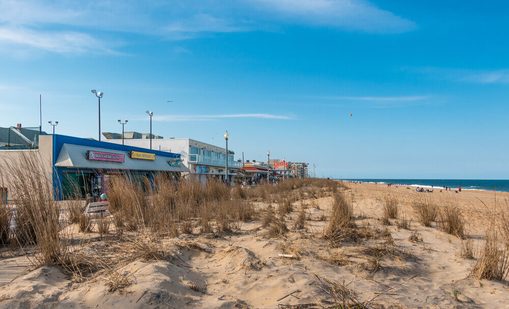 A picture of Rehoboth Beach.