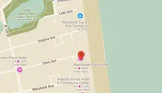 🌎 Map Maker_ 2 Olive Avenue, Rehoboth Beach, Delaware 19971, United States (Retro)