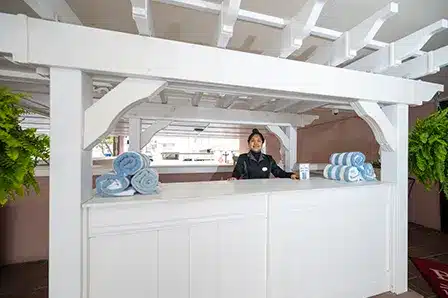 Beach Towel Service Desk