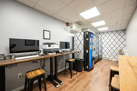 Business Center and Vending