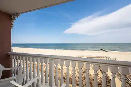 Ocean Front Suite OFSU balcony view